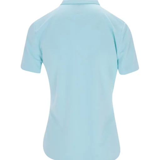 Ben Hogan Ventilation Solid Zip Shirt Polo Short Sleeve Golf Apparel