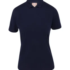 Ben Hogan Ventilation Solid Zip Shirt Polo Short Sleeve Golf Apparel