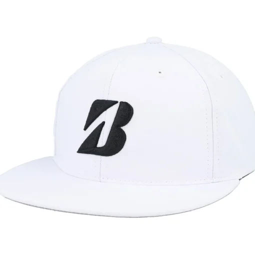 Bridgestone Tour Flat Snapback Headwear Cap Golf Apparel