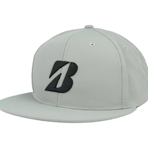 Bridgestone Tour Flat Snapback Headwear Cap Golf Apparel
