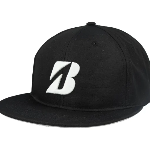 Bridgestone Tour Flat Snapback Headwear Cap Golf Apparel