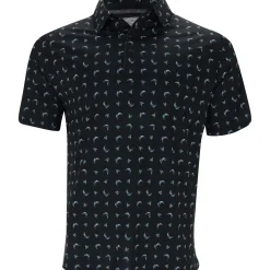 Callaway Abstract Swing Chevron Print Shirt Polo Short Sleeve Golf Apparel