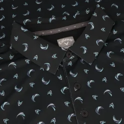 Callaway Abstract Swing Chevron Print Shirt Polo Short Sleeve Golf Apparel