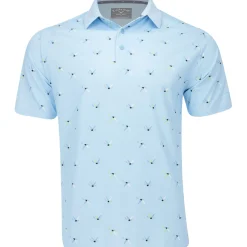 Callaway All Over Birdie Print Shirt Polo Short Sleeve Golf Apparel