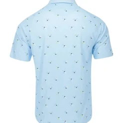 Callaway All Over Birdie Print Shirt Polo Short Sleeve Golf Apparel