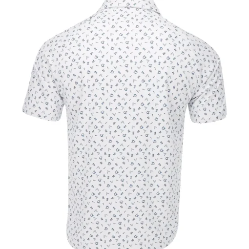 Callaway All Over Drive Shirt Polo Short Sleeve Golf Apparel