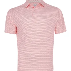 Callaway All Over Gradient CHEV Printed Shirt Polo Short Sleeve Golf Apparel