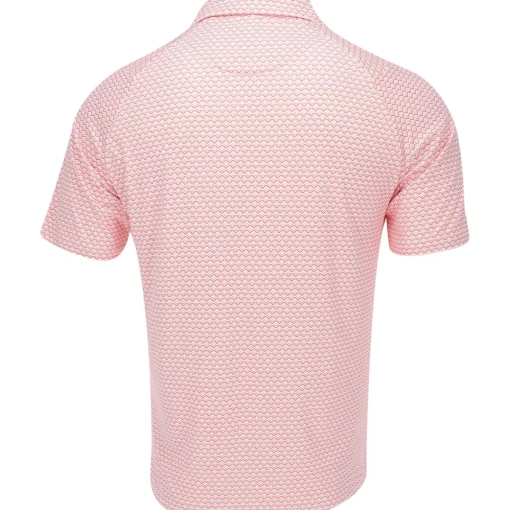 Callaway All Over Gradient CHEV Printed Shirt Polo Short Sleeve Golf Apparel