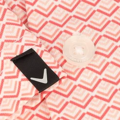 Callaway All Over Gradient CHEV Printed Shirt Polo Short Sleeve Golf Apparel