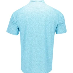 Callaway All Over Micro Floral Print Shirt Polo Short Sleeve Golf Apparel