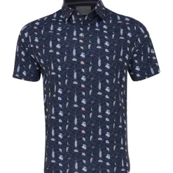 Callaway All-Over Golf Essentials Shirt Polo Short Sleeve Golf Apparel