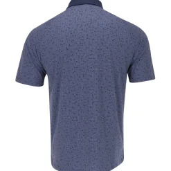 Callaway All-Over Trademark Chev Print Shirt Polo Short Sleeve Golf Apparel