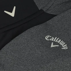 Callaway Aquapel Lightweight Mixed Media 1/4 Zip Outerwear Pullover Golf Apparel