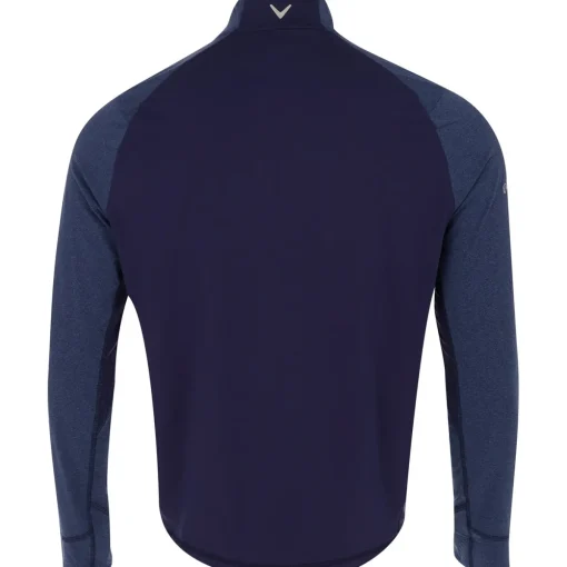 Callaway Aquapel Lightweight Mixed Media 1/4 Zip Outerwear Pullover Golf Apparel