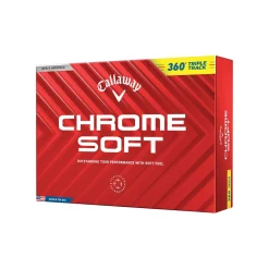 Callaway Chrome Soft 360 Triple Track Low Compression Golf Balls