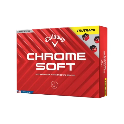 Callaway Chrome Soft 24 TruTrack Low Compression Golf Balls