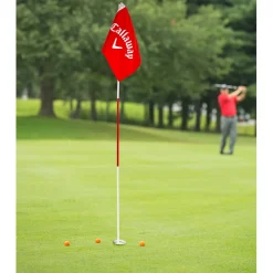 Callaway Closest To The Pin Game Flagpole & Cup Set Putting Aids