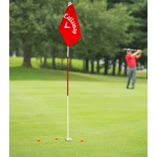 Callaway Closest To The Pin Game Flagpole & Cup Set Putting Aids