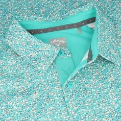 Callaway Confetti Hex Shirt Polo Short Sleeve Golf Apparel