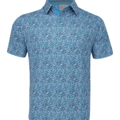 Callaway Confetti Hex Shirt Polo Short Sleeve Golf Apparel