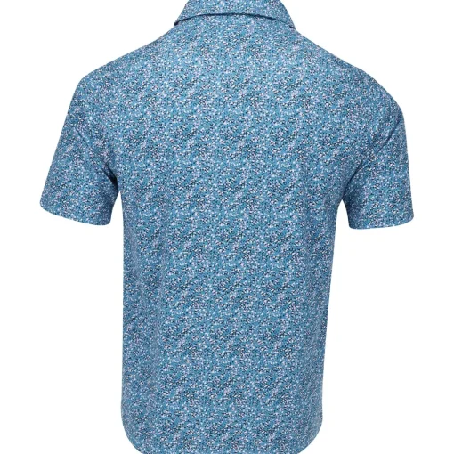 Callaway Confetti Hex Shirt Polo Short Sleeve Golf Apparel