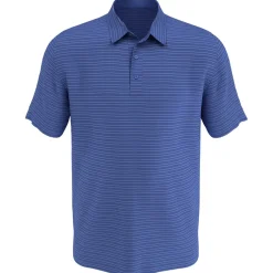 Callaway Fine Line Vented Stripe Shirt Polo Short Sleeve Golf Apparel