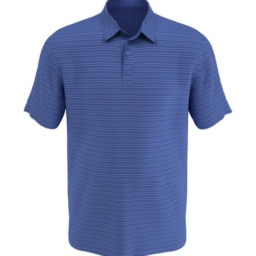 Callaway Fine Line Vented Stripe Shirt Polo Short Sleeve Golf Apparel
