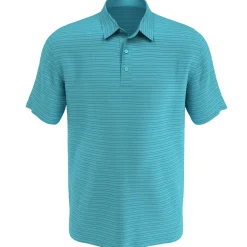 Callaway Fine Line Vented Stripe Shirt Polo Short Sleeve Golf Apparel