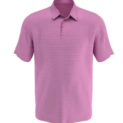 Callaway Fine Line Vented Stripe Shirt Polo Short Sleeve Golf Apparel