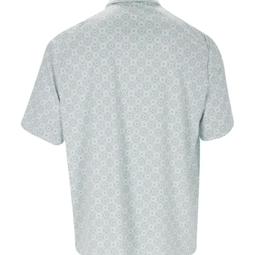 Callaway Foulard Print Golf Shirt Polo Short Sleeve Golf Apparel