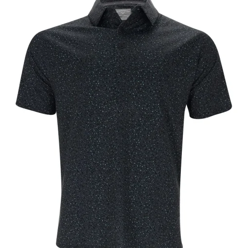 Callaway Micro Floral Print Shirt Polo Short Sleeve Golf Apparel
