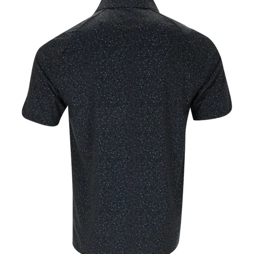 Callaway Micro Floral Print Shirt Polo Short Sleeve Golf Apparel