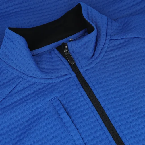 Callaway Mid-Weight Textured 1/4-Zip Outerwear Pullover Golf Apparel