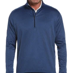 Callaway Midweight Waffle Kni Outerwear Pullover Golf Apparel