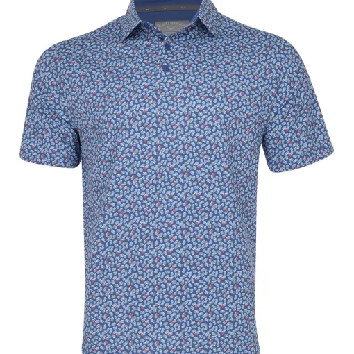 Callaway Polaroid Confetti Shirt Polo Short Sleeve Golf Apparel