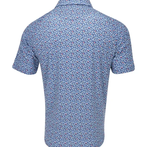 Callaway Polaroid Confetti Shirt Polo Short Sleeve Golf Apparel