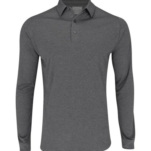 Callaway Premium Yarn Shirt Polo Long Sleeve Golf Apparel