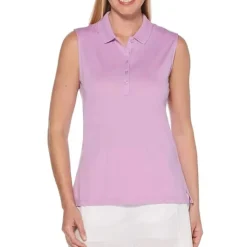 Callaway Solid Knit Shirt Polo Short Sleeve Golf Apparel