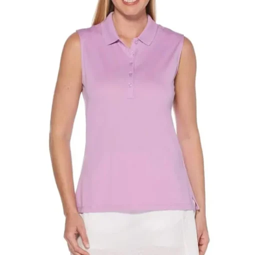 Callaway Solid Knit Shirt Polo Short Sleeve Golf Apparel