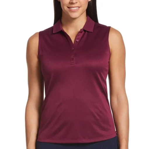 Callaway Solid Knit Shirt Polo Short Sleeve Golf Apparel