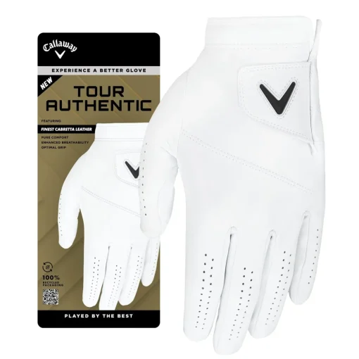 Callaway Tour Authentic 25 Left Handed Golf Glove Golf Gloves