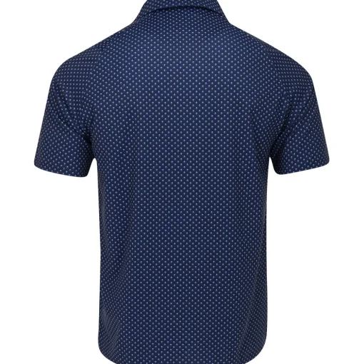 Callaway Trademark Chevron Print Shirt Polo Short Sleeve Golf Apparel