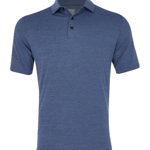 Callaway Ventilated Jacquard Classic Shirt Polo Short Sleeve Golf Apparel