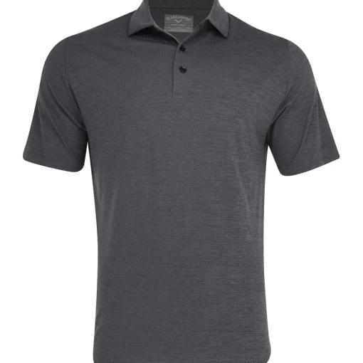 Callaway Ventilated Jacquard Classic Shirt Polo Short Sleeve Golf Apparel