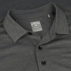 Callaway Ventilated Jacquard Classic Shirt Polo Short Sleeve Golf Apparel