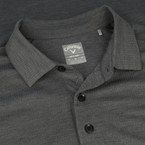 Callaway Ventilated Jacquard Classic Shirt Polo Short Sleeve Golf Apparel