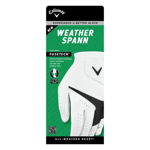 Callaway Weather Spann 23 Left Handed Golf Glove Golf Gloves