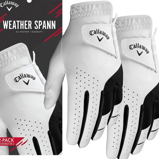 Callaway Weather Spann Left Handed Golf Glove Golf Gloves