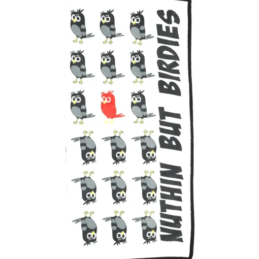 CMC Design Nuthin But Birdies Towel