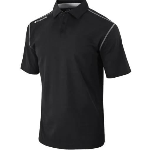 Columbia Omni-Wick Shotgun Shirt Polo Short Sleeve Golf Apparel